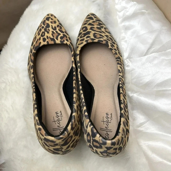 Clark’s Linvale women shoe,NEW,kitten heel,leopard,suede,career,event,comfy, - Picture 4 of 8